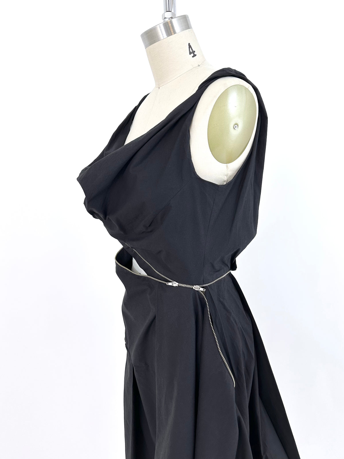 Hussein Chalayan Deconstructed Zipper Dress