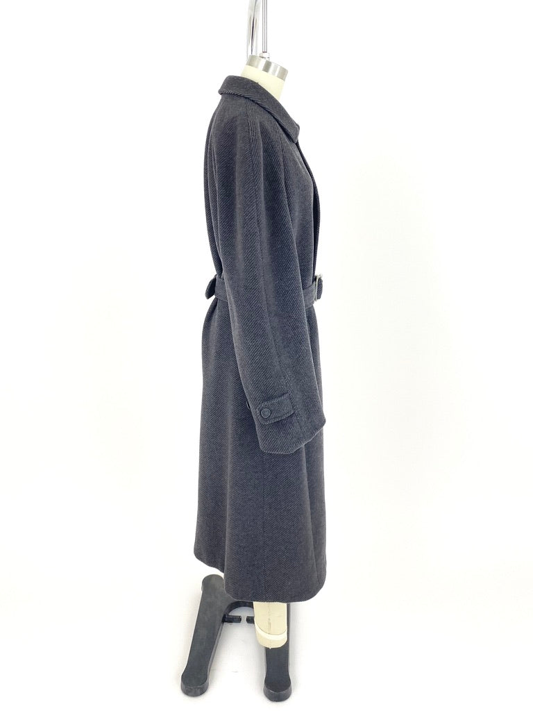 Mani by Giorgio Armani Wool Long Coat | Mercy Vintage